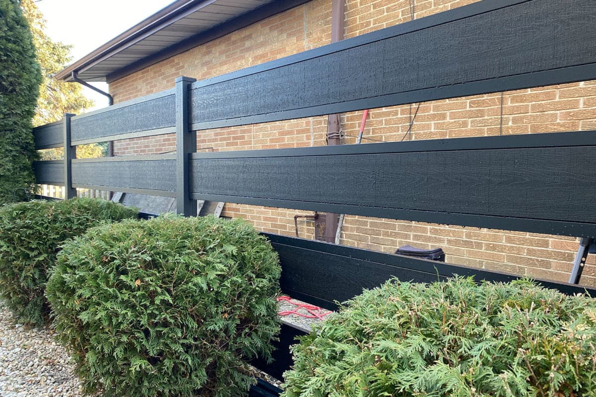 Aluminum Euro Slat Fence